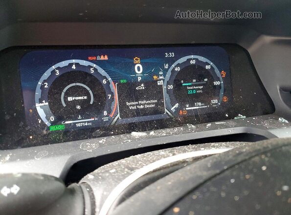 3TYLC5LNXST016008 2025 TOYOTA TACOMA Белый Вид щитка приборов