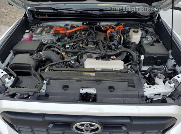3TYLC5LNXST016008 2025 TOYOTA TACOMA Белый Вид задней части салона