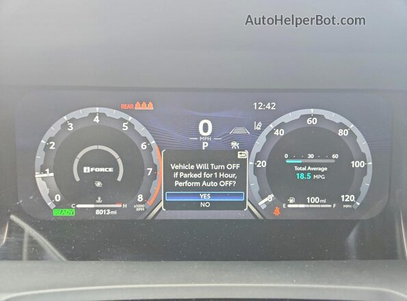3TYLC5LNXTT066473 2026 TOYOTA TACOMA Gray Widok zestawu wskaźników