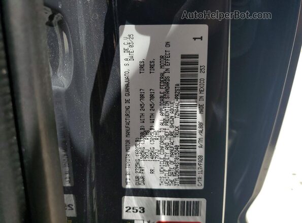 3TYLD5KN4ST015340 2025 TOYOTA TACOMA Gray Շարժիչի բաժամունքի տեսք
