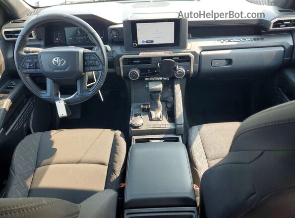 3TYLD5KN5TT026753 2026 TOYOTA TACOMA White Widok deski rozdzielczej