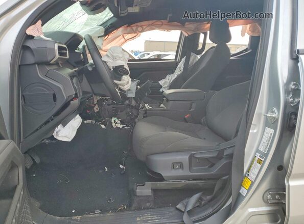 3TYLD5KN6RT007850 2024 TOYOTA TACOMA Silver წინა სალონის ხედი