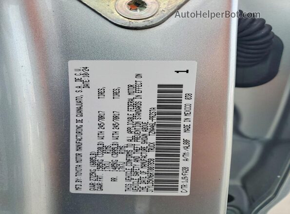 3TYLD5KN6RT007850 2024 TOYOTA TACOMA Silver ძრავის განყოფილების ხედი