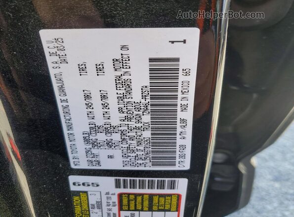 3TYLD5KN6ST016263 2025 TOYOTA TACOMA Черный Вид подкапотного пространства
