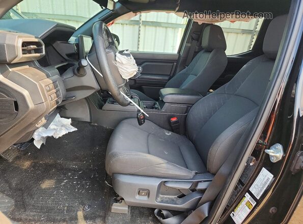 3TYLD5KN8RT005078 2024 TOYOTA TACOMA Черный Вид салона спереди