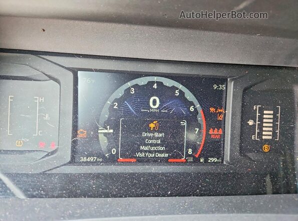 3TYLD5KN8RT005078 2024 TOYOTA TACOMA Черный Вид щитка приборов