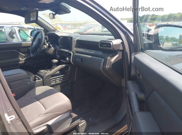 3TYLD5KN9RT004716 2024 TOYOTA TACOMA Gray Front interior view
