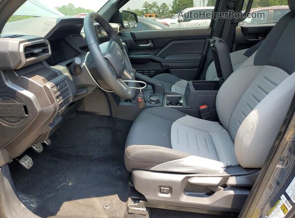 3TYLE5JN1ST092150 2025 TOYOTA TACOMA Charcoal Front interior view
