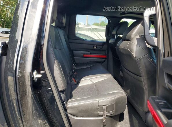 3TYLE5JN8RT049807 2024 TOYOTA TACOMA Black Հետևի նստատեղերի տեսք