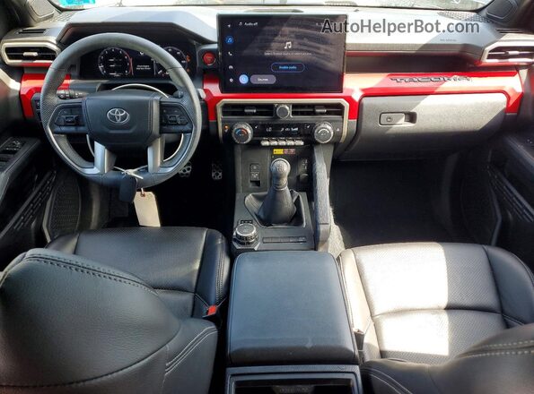 3TYLE5JN8RT049807 2024 TOYOTA TACOMA Black Առջևի վահանակի տեսք