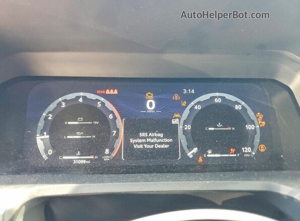 3TYLE5JN8RT049807 2024 TOYOTA TACOMA Black Սարքավորումների վահանակի տեսք