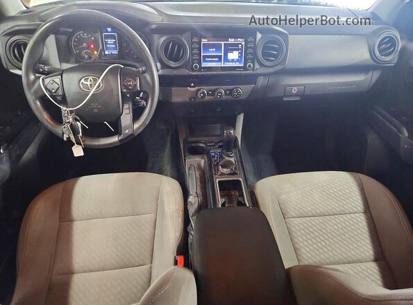 3TYRX5GN0MT008043 2021 TOYOTA TACOMA White Вид панелі приладів