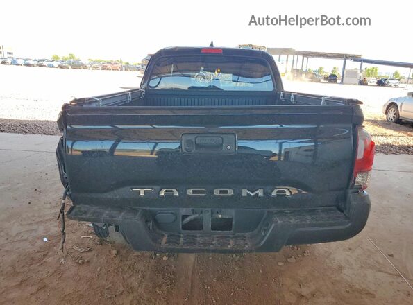 3TYRX5GN0MT027367 2021 TOYOTA TACOMA Black Вид ззаду