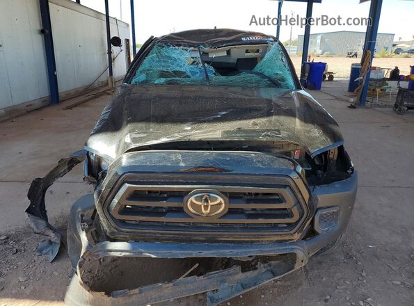 3TYRX5GN0MT027367 2021 TOYOTA TACOMA Black Вид спереду