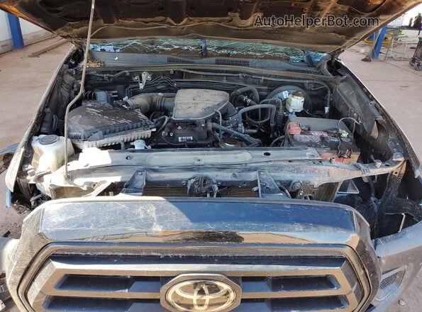 3TYRX5GN0MT027367 2021 TOYOTA TACOMA Black Вид задньої частини салону