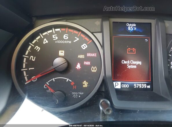 3TYRX5GN0PT080123 2023 TOYOTA TACOMA White Widok tylnych siedzeń
