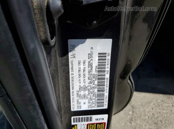 3TYRX5GN1PT089977 2023 TOYOTA TACOMA Charcoal Vista del compartimento del motor