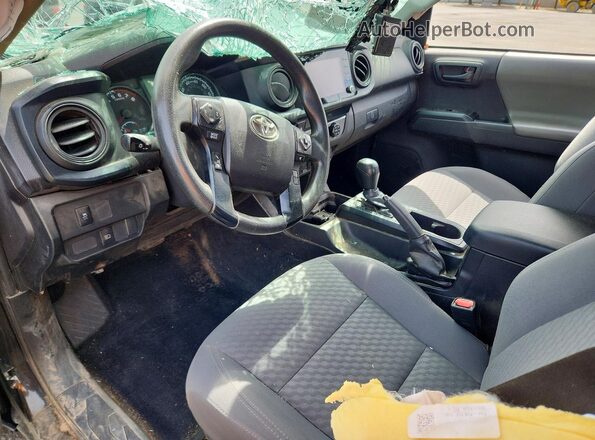 3TYRX5GN3LT005085 2020 TOYOTA TACOMA Black წინა პანელის ხედი