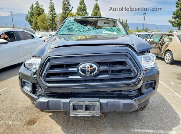 3TYRX5GN3LT005085 2020 TOYOTA TACOMA Black წინა ხედი