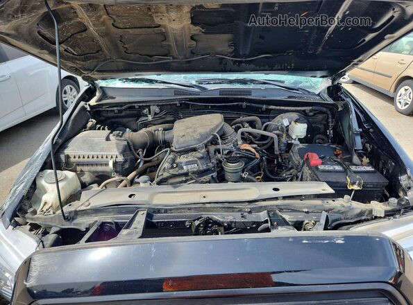 3TYRX5GN3LT005085 2020 TOYOTA TACOMA Black უკანა სალონის ხედი