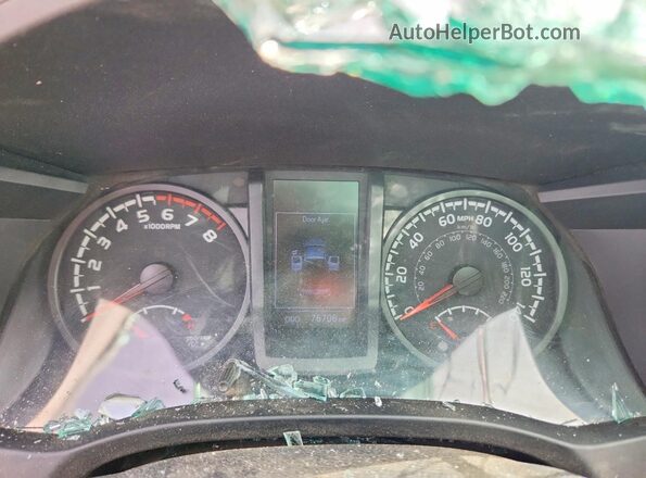 3TYRX5GN3LT005085 2020 TOYOTA TACOMA Black ხელსაწყოთა პანელის ხედი