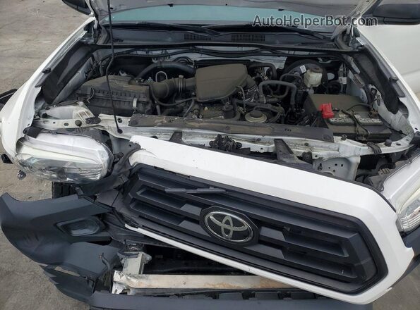 3TYRX5GN4MT027887 2021 TOYOTA TACOMA White Vista interior trasera