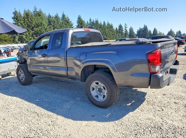 3TYRX5GN4NT049714 2022 TOYOTA TACOMA Charcoal Trasero izquierdo