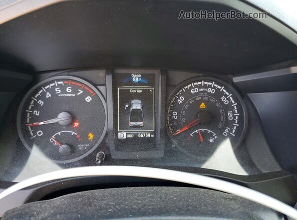 3TYRX5GN4NT049714 2022 TOYOTA TACOMA Charcoal Vista del cuadro de instrumentos