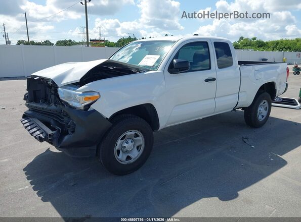 3TYRX5GN4NT054945 2022 TOYOTA TACOMA White Առջևի ձախ երեք քառորդ տեսարան