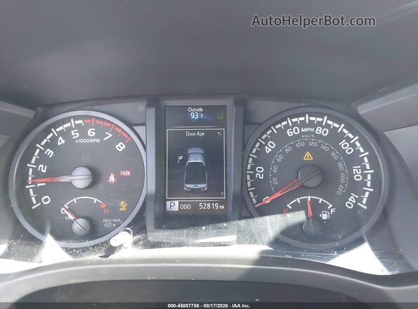 3TYRX5GN4NT054945 2022 TOYOTA TACOMA White Հետևի նստատեղերի տեսք