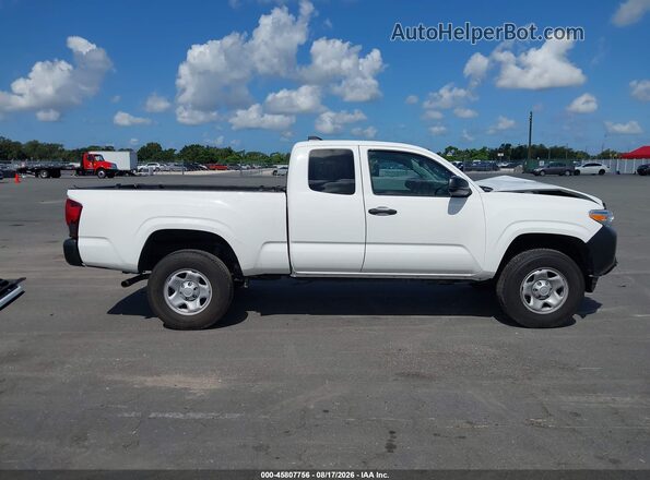 3TYRX5GN4NT054945 2022 TOYOTA TACOMA White Սալոնի 360 աստիճան տեսք