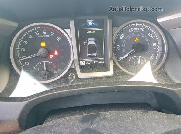 3TYRX5GN4NT064178 2022 TOYOTA TACOMA Blue Vista del cuadro de instrumentos