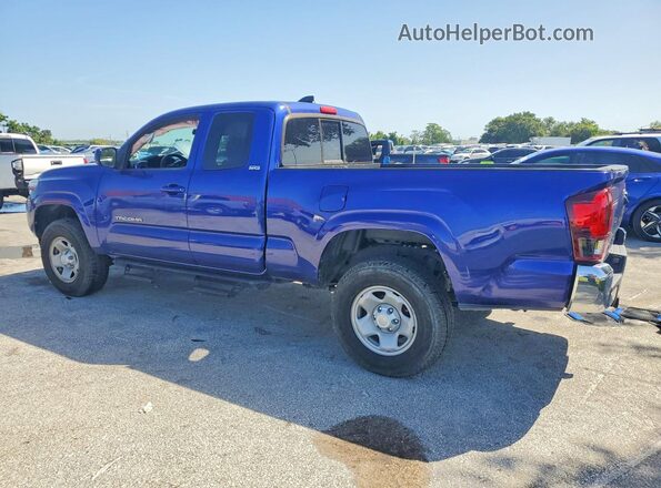3TYRX5GN4NT064178 2022 TOYOTA TACOMA Blue Trasero izquierdo