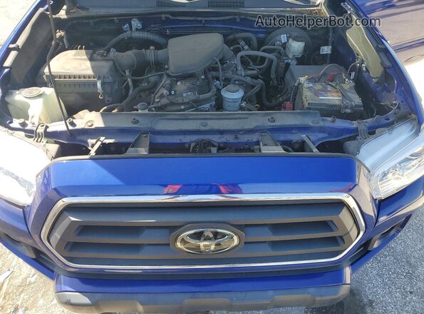 3TYRX5GN4NT064178 2022 TOYOTA TACOMA Blue Vista interior trasera