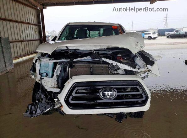 3TYRX5GN5MT025825 2021 TOYOTA TACOMA White Դիմացի տեսք