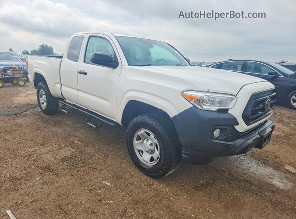 3TYRX5GN6MT015708 2021 TOYOTA TACOMA White წინა მარჯვენა