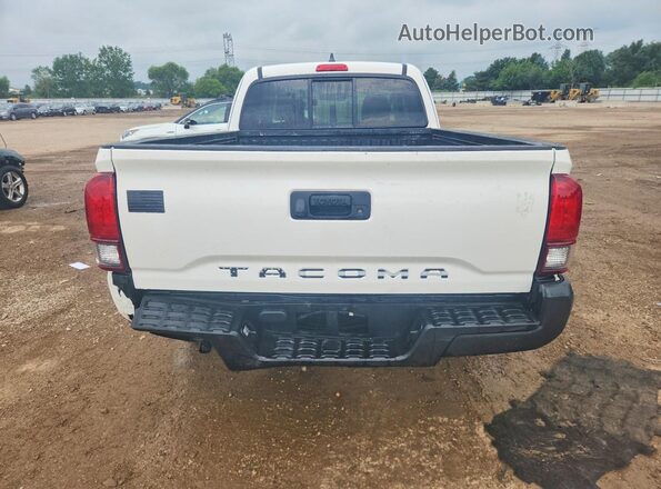3TYRX5GN6MT015708 2021 TOYOTA TACOMA White უკანა ხედი