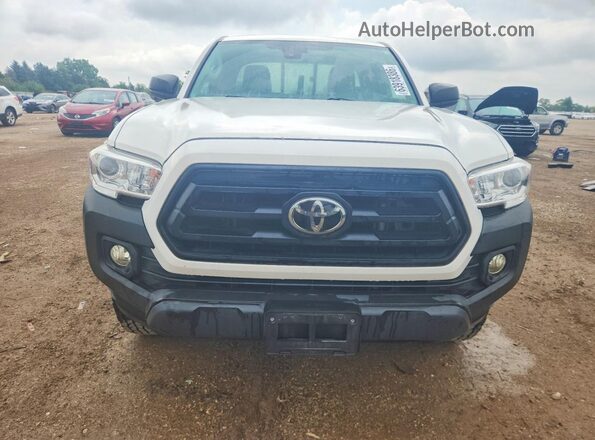 3TYRX5GN6MT015708 2021 TOYOTA TACOMA White წინა ხედი