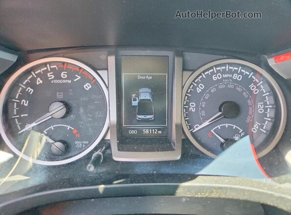 3TYRX5GN7MT008069 2021 TOYOTA TACOMA Белый Вид щитка приборов