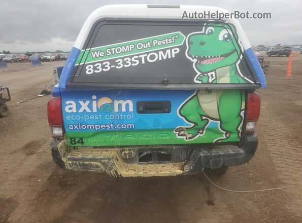 3TYRX5GN7MT016978 2021 TOYOTA TACOMA White Widok z tyłu