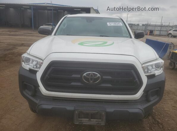 3TYRX5GN7MT016978 2021 TOYOTA TACOMA White Widok z przodu