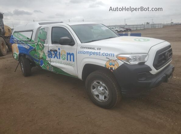 3TYRX5GN7MT016978 2021 TOYOTA TACOMA White Przód prawy