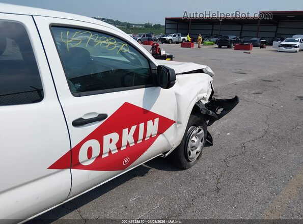 3TYRX5GN7PT078594 2023 TOYOTA TACOMA White Widok komory silnika
