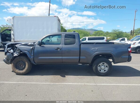 3TYRX5GNXMT011564 2021 TOYOTA TACOMA Gray Սալոնի 360 աստիճան տեսք