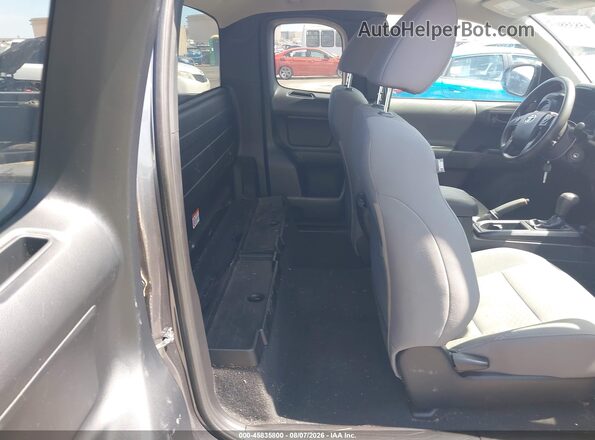 3TYRX5GNXMT011564 2021 TOYOTA TACOMA Gray VIN կոդի պիտակի տեսք