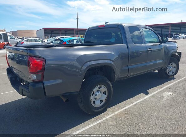 3TYRX5GNXMT011564 2021 TOYOTA TACOMA Gray Հետևի աջ