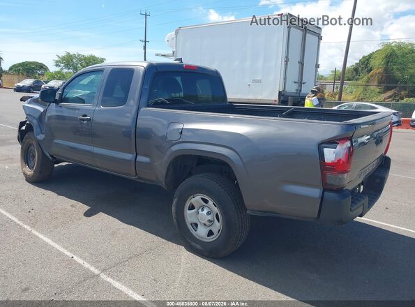 3TYRX5GNXMT011564 2021 TOYOTA TACOMA Gray Հետևի ձախ