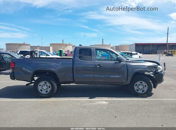 3TYRX5GNXMT011564 2021 TOYOTA TACOMA Gray Սալոնի հետևի տեսք