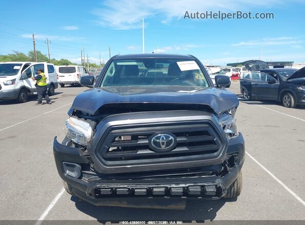 3TYRX5GNXMT011564 2021 TOYOTA TACOMA Gray Դիմացի տեսք