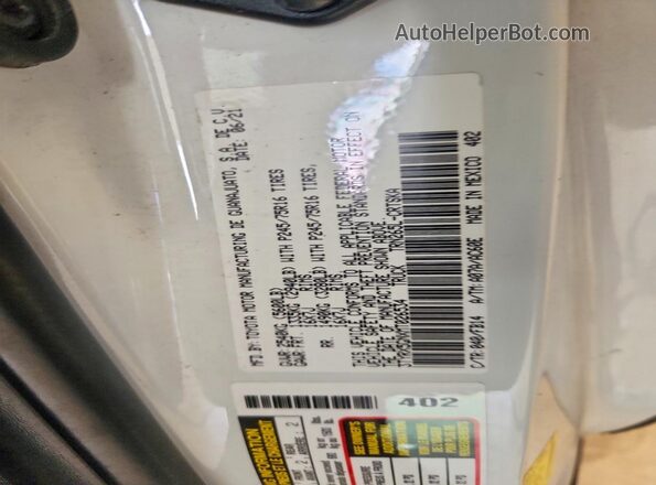 3TYRX5GNXMT026534 2021 TOYOTA TACOMA White Vista del compartimento del motor